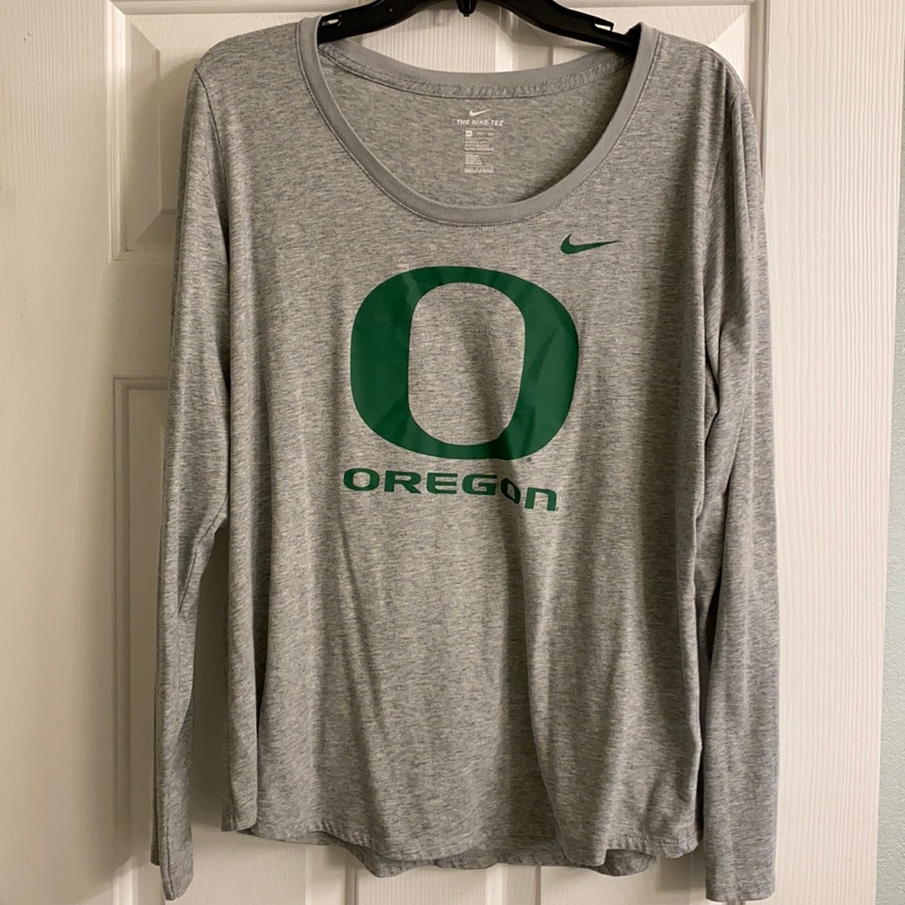 Nike long sleeve Oregon Ducks tee